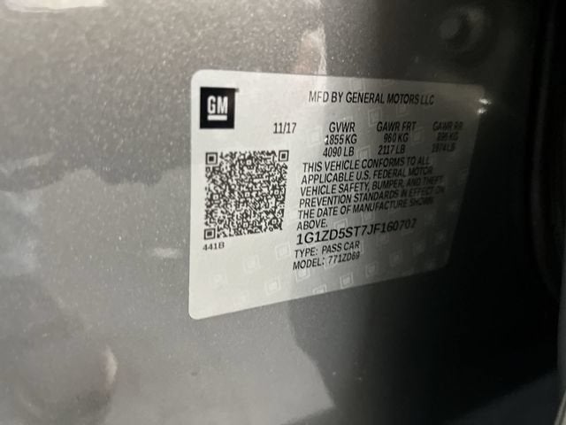 2018 Chevrolet Malibu LT