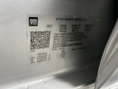 2022 Chevrolet Silverado 1500 Custom