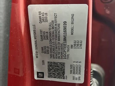 2021 Chevrolet Colorado ZR2