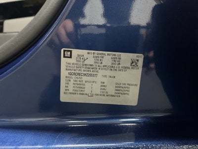 2017 Chevrolet Silverado 1500 LT