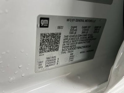 2022 Chevrolet Silverado 1500 LTZ