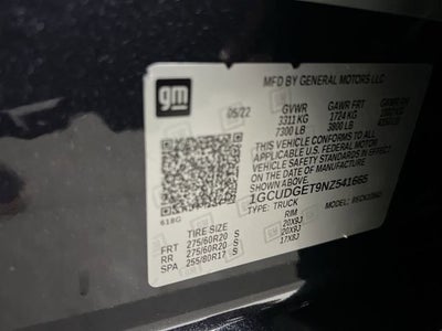 2022 Chevrolet Silverado 1500 LTZ