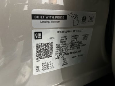 2027 GMC Acadia AT4