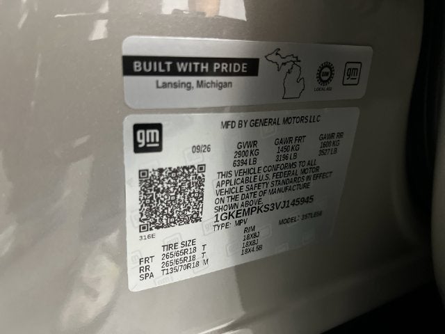 2027 GMC Acadia AT4