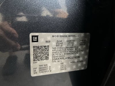 2019 GMC Acadia SLE