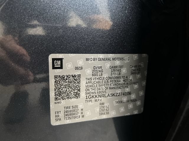 2019 GMC Acadia SLE