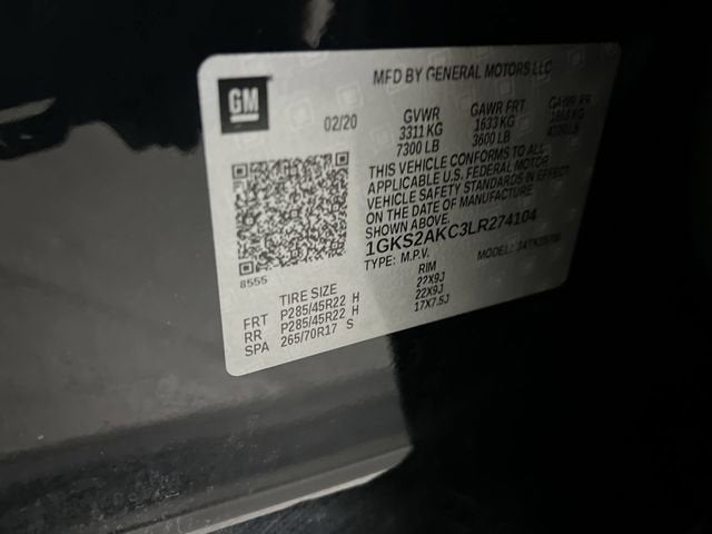 2020 GMC Yukon SLE