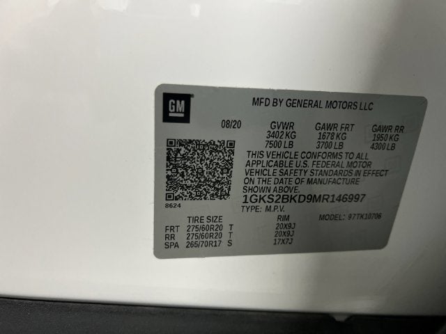 2021 GMC Yukon SLT