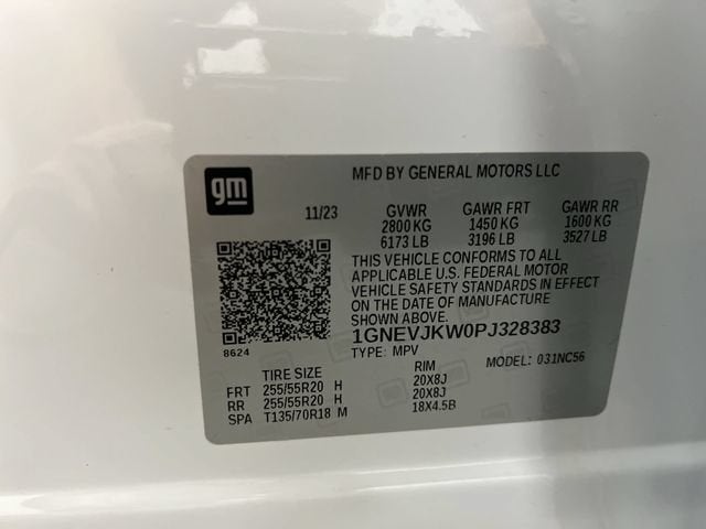 2023 Chevrolet Traverse RS