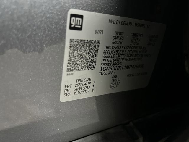 2021 Chevrolet Tahoe LT