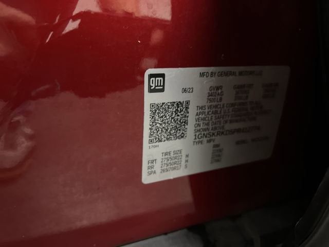 2023 Chevrolet Tahoe RST