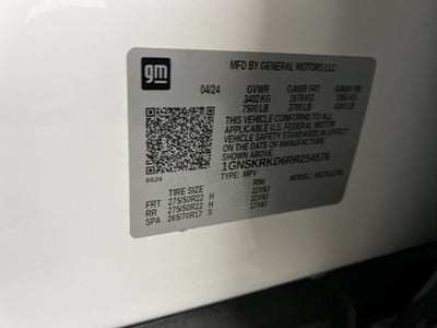 2024 Chevrolet Tahoe RST