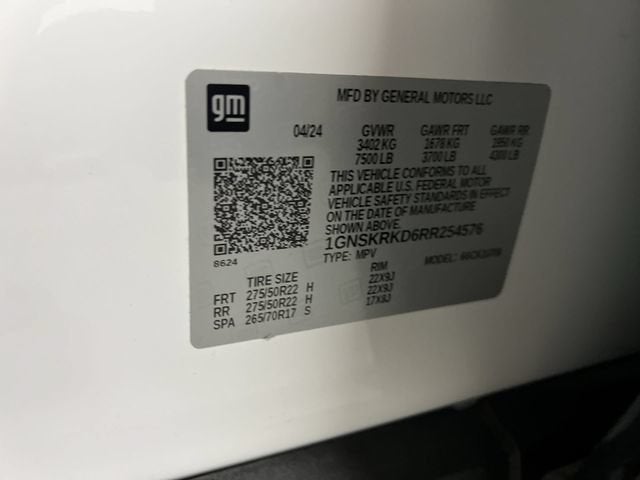 2024 Chevrolet Tahoe RST
