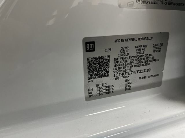 2026 GMC Sierra 3500 HD SLE