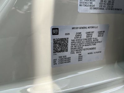 2026 GMC Sierra 2500 HD AT4X