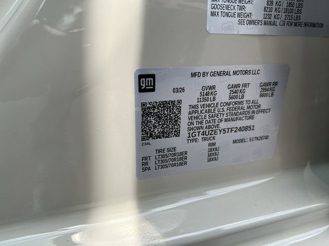 2026 GMC Sierra 2500 HD AT4X