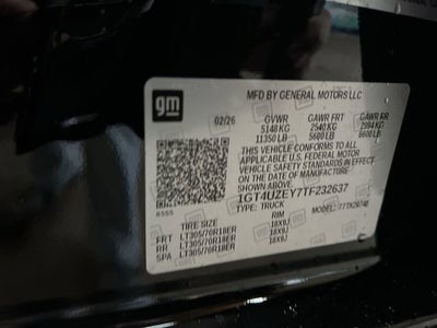 2026 GMC Sierra 2500 HD AT4X