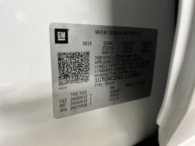 2020 GMC Canyon 4WD SLE