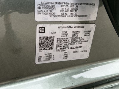 2025 GMC Sierra 1500 AT4