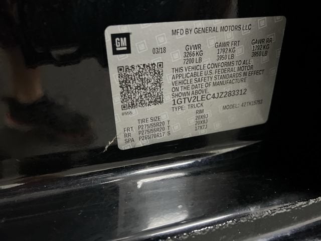 2018 GMC Sierra 1500 NA