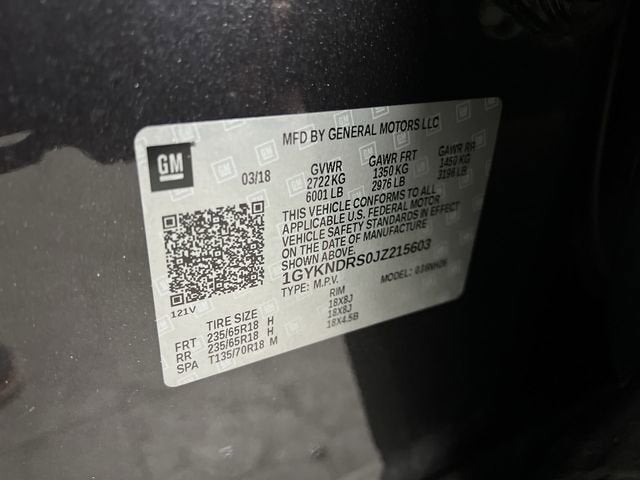 2018 Cadillac XT5 Luxury AWD