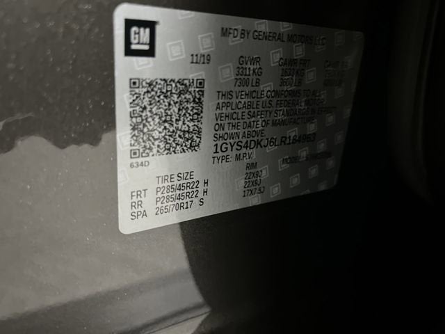 2020 Cadillac Escalade Platinum