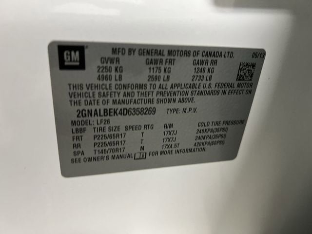 2013 Chevrolet Equinox LS