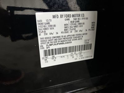 2022 Lincoln Nautilus Black Label