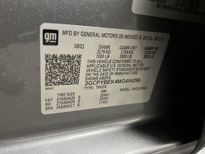 2021 Chevrolet Silverado 1500 Custom