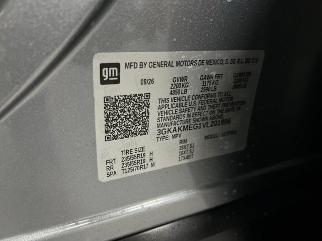 2027 GMC Terrain Elevation