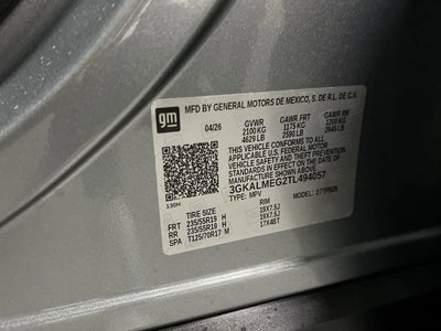 2026 GMC Terrain Elevation