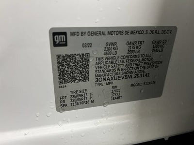 2022 Chevrolet Equinox LT