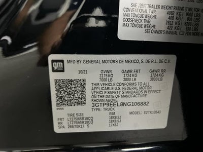 2022 GMC Sierra 1500 Limited AT4