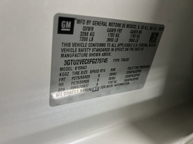 2015 GMC Sierra 1500 SLT