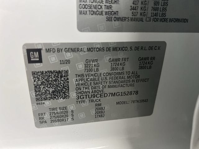 2021 GMC Sierra 1500 Elevation