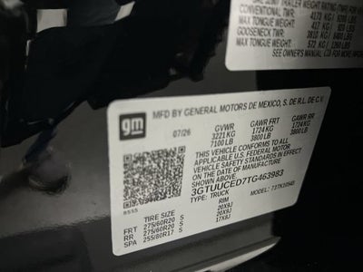 2026 GMC Sierra 1500 Elevation
