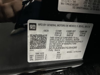 2026 GMC Sierra 1500 SLT