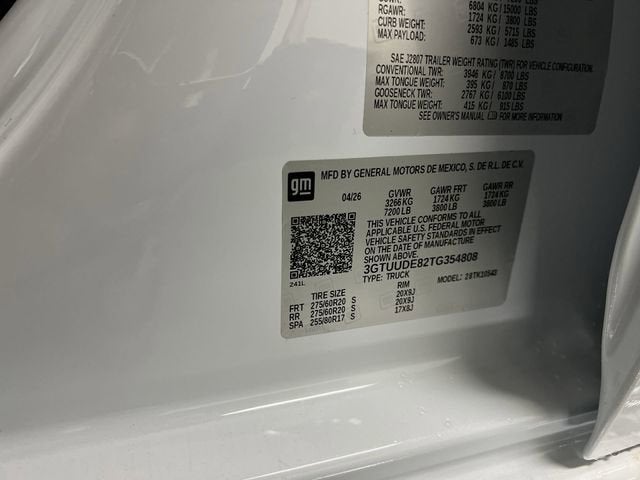 2026 GMC Sierra 1500 SLT