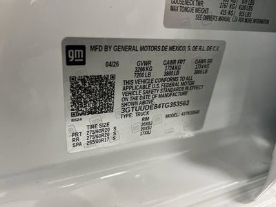 2026 GMC Sierra 1500 SLT