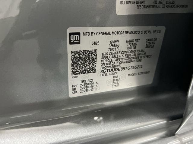 2026 GMC Sierra 1500 SLT