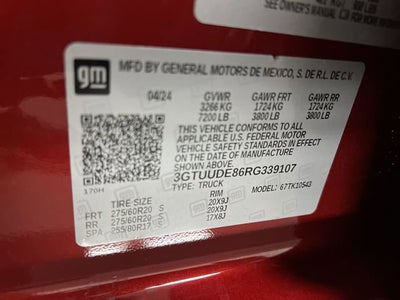 2024 GMC Sierra 1500 SLT