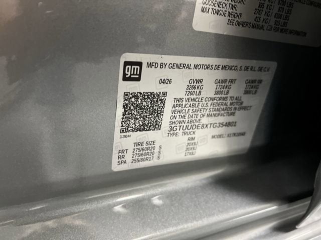 2026 GMC Sierra 1500 SLT