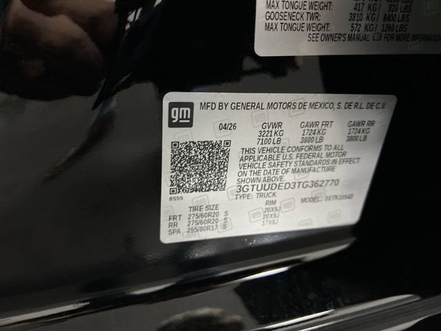 2026 GMC Sierra 1500 SLT