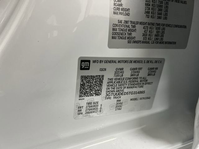 2026 GMC Sierra 1500 SLT