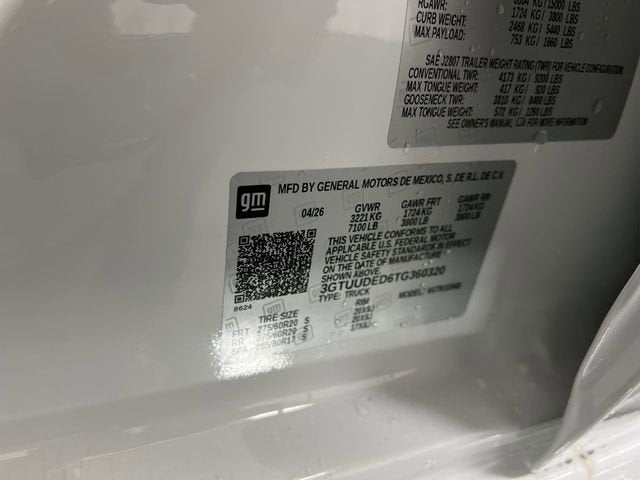 2026 GMC Sierra 1500 SLT