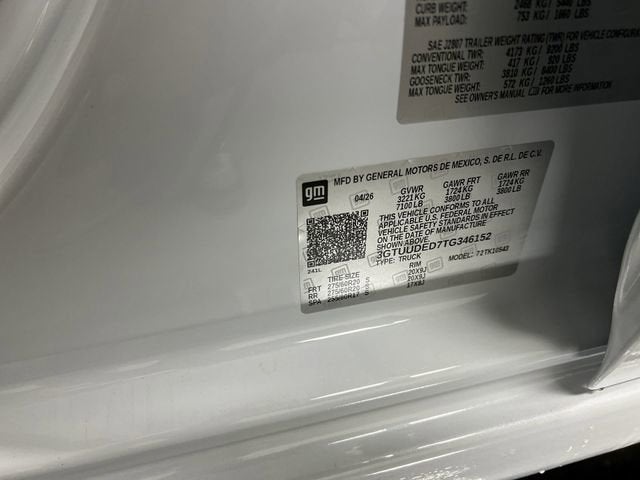 2026 GMC Sierra 1500 SLT