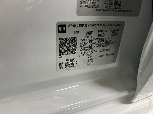 2026 GMC Sierra 1500 SLT