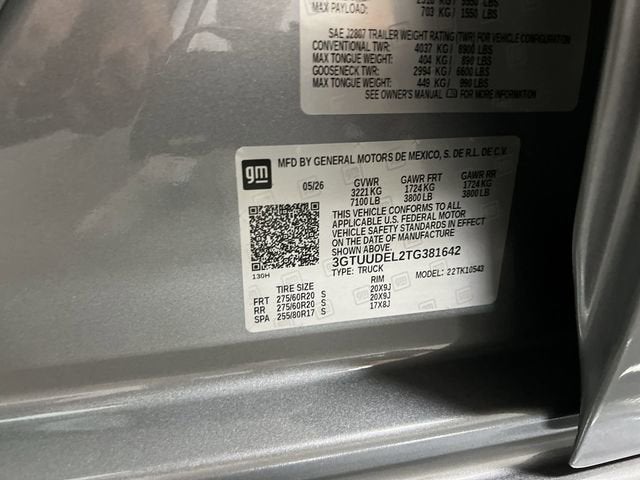 2026 GMC Sierra 1500 SLT