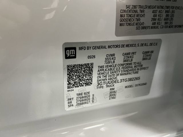 2026 GMC Sierra 1500 SLT