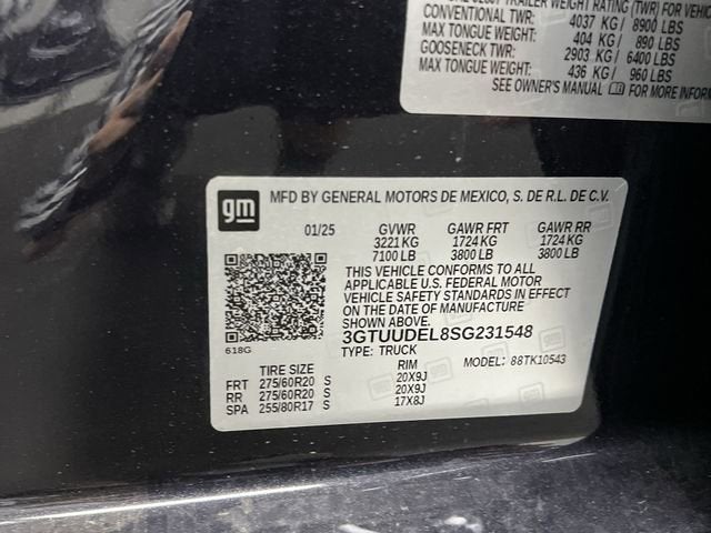 2025 GMC Sierra 1500 SLT